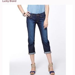 Lucky Brand Dark Blue Ankle Jeans